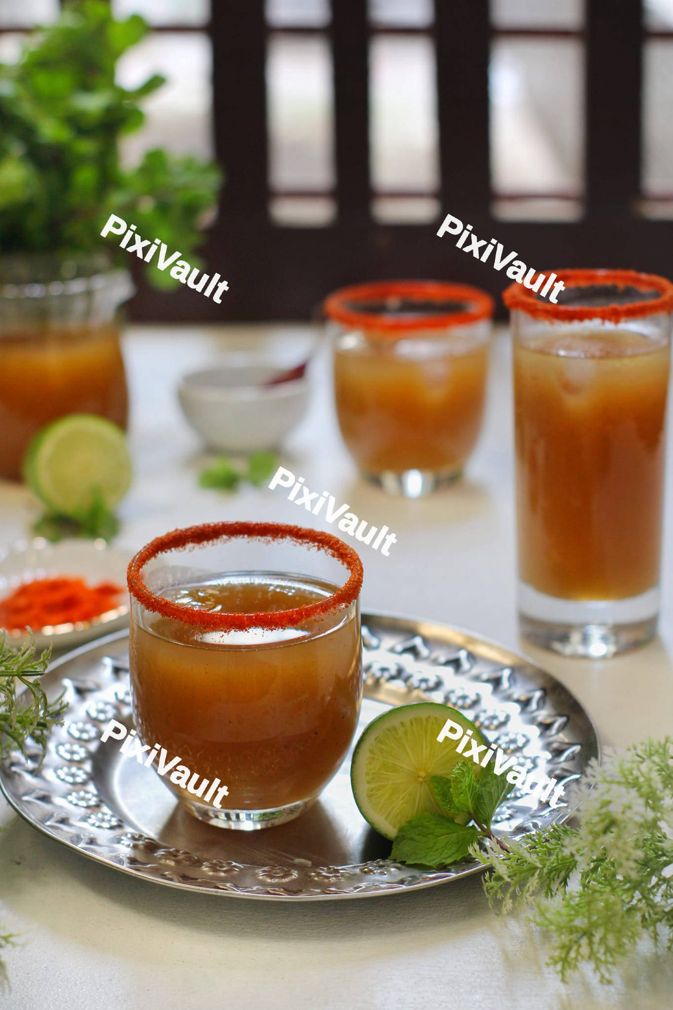 Spicy michelada
